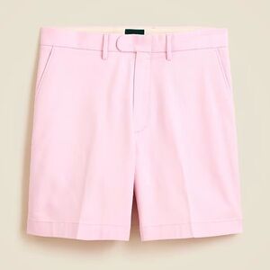 J Crew 8" dress short in stretch cotton blend Pearl Pink Men’s 30 $110
